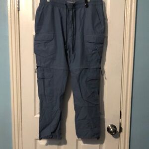 Men's Blue Cargo Pants